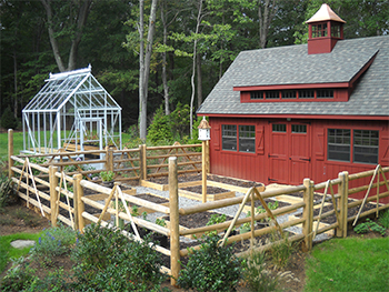 Post And Rail Fencing 