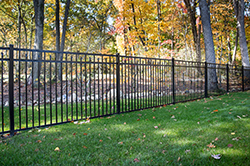 ornamental aluminum fence