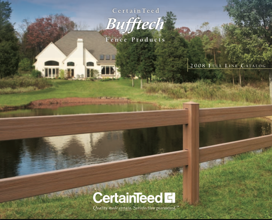 Bufftech Vinyl Fence