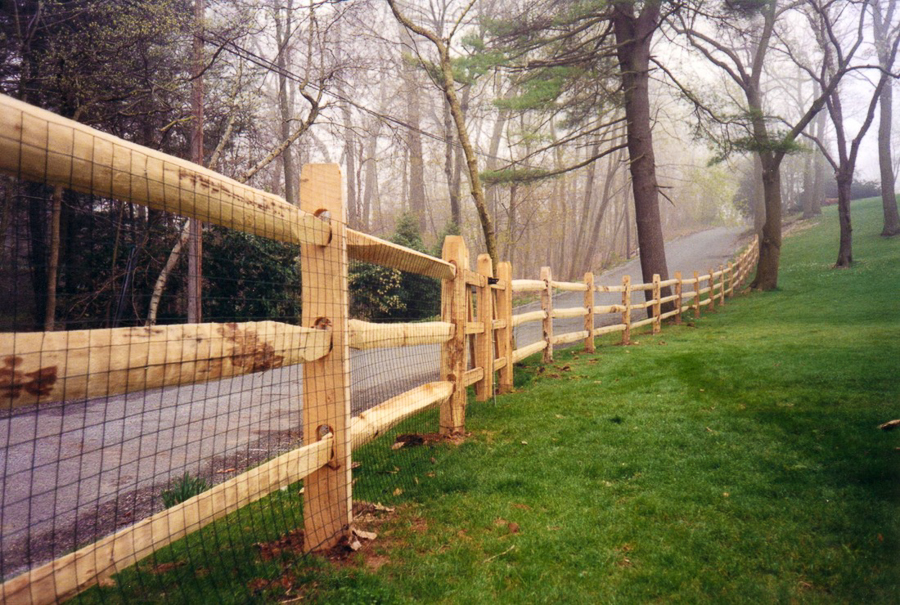 cedar rail fence ideas